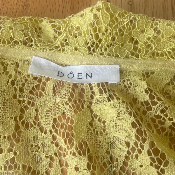 Doen Sohana Dress in Daffodil Yellow - Picture 3 of 6